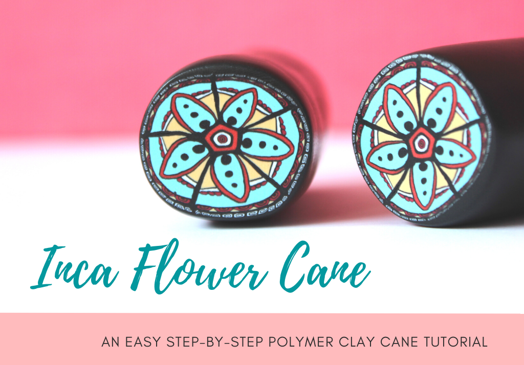 Easy Polymer Clay Flower I.